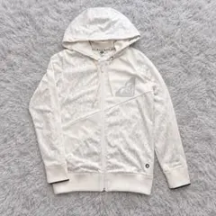 ROXY レオパード柄 ジップアップパーカー 長袖 ロキシー S