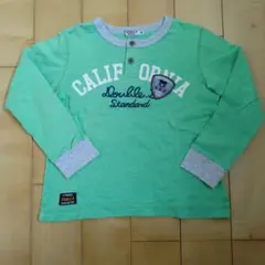 DOUBLE.B 長袖カットソー 120cm グリーン