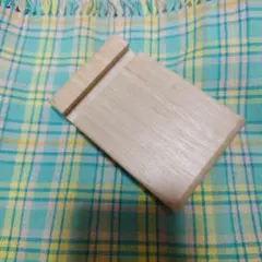 IKEA 木製 スマホスタンド