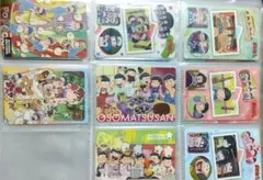 【未使用】おそ松さん トレーディングシール28点+おまけ
