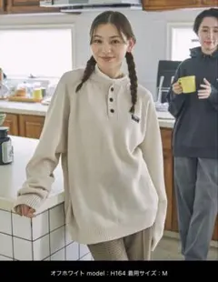 THE CRAFT CREW PRODUCTS ニット オフホワイト Lサイズ