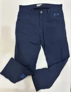 Oakley ネイビー ゴルフパンツ　ボンディングパンツ