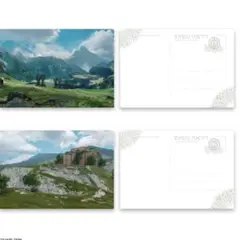 旅の絵はがき　北平原、主人公の村 NieR Replicant 15周年記念くじ