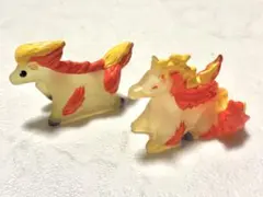 クリア　指人形　ポケモンキッズ　フィギュア　ポケモン　ギャロップ　ポニータ