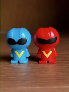 バスボール マスコット シャボン 戦隊 ソウカイジャー レッド ブルー セット