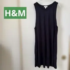 H&M ネイビー ノースリーブ ワンピースのサムネイル