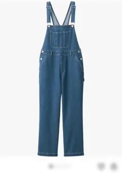 新品　無印良品　デニムサロペット サイズS