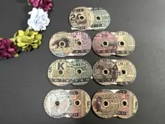 D48＊ハンドメイド＊玉紐シール＊アニマルたチケット＊