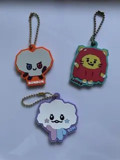 TREASURE TRUZ 一番くじ ラバーチャーム 3点セット