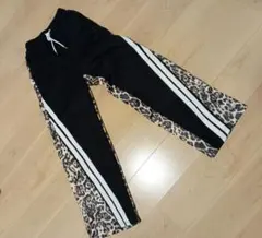 新品未使用 裏起毛 ヒョウ柄 スウェット