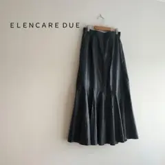 レザースカート ロングスカート