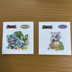 ポケモンパンシール 2枚セット