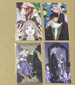 ミニブロマイド 4種 死にプロ くじ引き堂 死に戻りの魔法学校生活を