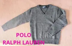 未使用　ポロラルフローレン　長袖セーター110