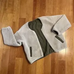 リバーシブルボアジャケット・キルティングジャケット