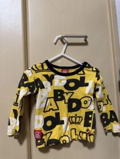 BABY DOLL ロゴプリント 長袖Tシャツ　80cm