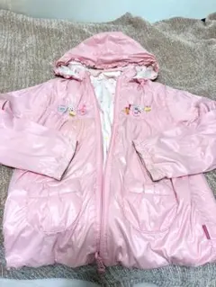 【美品】ミキハウスリバーシブルジャンパー130ピンク うさこ ウィンドブレーカーのサムネイル