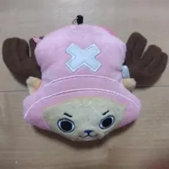 ワンピース ONEPIECE チョッパー リール付きぬいぐるみパスケースポーチ
