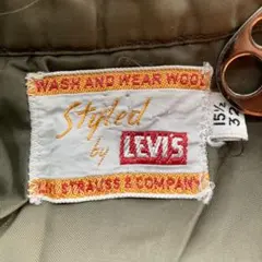 50's60's Styled by LEVI'S ウールシャツ