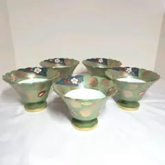 有田焼 源右衛門窯 緑彩唐草 飯碗 2客【壱】 - メルカリ