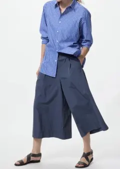 【美品】ユニクロ　ナイロンキュロット　XL