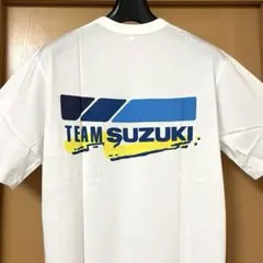 未使用 80s 90s ビンテージ チーム スズキ Tシャツ バイク レーシング