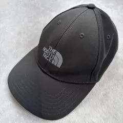 ザノースフェイス　キャップ　ダークグレー系　フリーサイズ　美品
