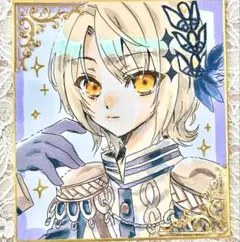 蓮見レイア　魔法少女ノ魔女裁判 まのさば イラスト　ファンアート　色紙