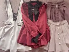 地雷系 まとめ売り Secret honey セットアップ ROJITA