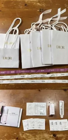 Dior紙袋・リボン＆試供品