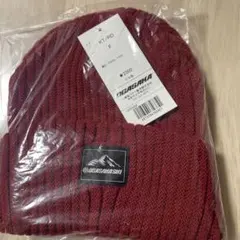 OGASAKA 赤 ニット帽 サイズF