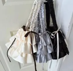 OLIVE des OLIVE オリーブデオリーブ ノベルティバッグ　フリル