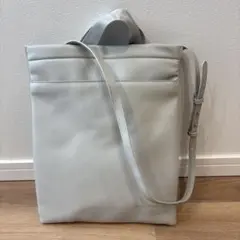 UNITED TOKYO 肩背包 米白色 A4可 通勤 簡約