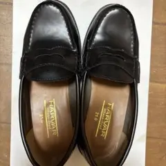 美品　一回着用 HARVAR 黒 ローファー 21サイズ