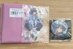 AGF 卯年　ランダムグリッター缶バッジ　アクリルスタンド　嘴平伊之助