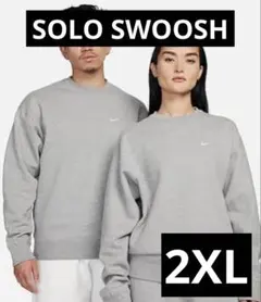 NIKE ソロスウッシュ クルーネック スウェット 2XL