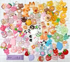 NO.193　100個　プラパーツ　デコパーツ　まとめ売り