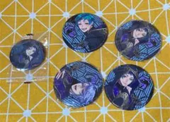 ツイステ　缶バッジ　namco 式典服　フロイド　ジェイド　アズール