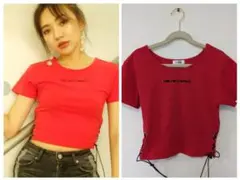 エヴリス　赤　半袖　Tシャツのサムネイル