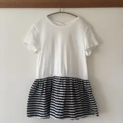 ボーダーズアットバルコニー　ペプラムTシャツのサムネイル