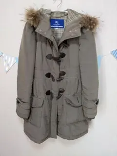 BURBERRY BLUE LABEL ダッフルコート カーキ