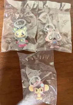 ナルミヤキャラクターズ めじるしアクセサリー ブルーベリエちゃん、ピコ、ミンキー