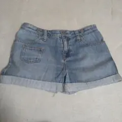 デニムショートパンツ ライトブルー