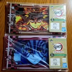 鬼滅の刃　一番くじ　I賞　クリアマルチケース　煉獄杏寿郎・猗窩座　2点セット