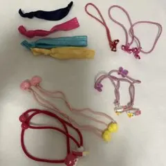 ディズニーなどヘアゴムセット
