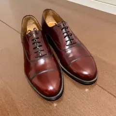Salvatore Ferragamo ストレートチップ バーガンディ イタリアのサムネイル