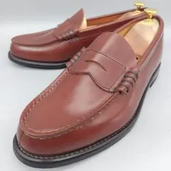 【新品同様】 リーガル REGAL 2177 コインローファー 26 ブラウン