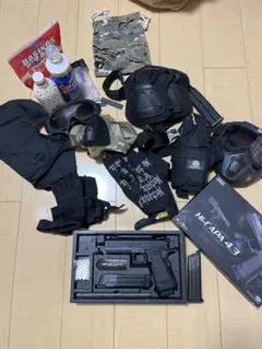 東京マルイ OPS tactical.45ハイキャパ　セット 各種装備付き ハイキャパ4.3 タクティカルカスタム - ガスブローバック | 東京