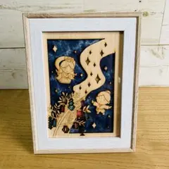 油絵 童画【荒井 美代子作品】現代童画会員・春季展会友賞・栃木芸術祭