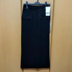 ユナイテッドアロース・グリーンレーベル　黒ロングタイトスカート新品